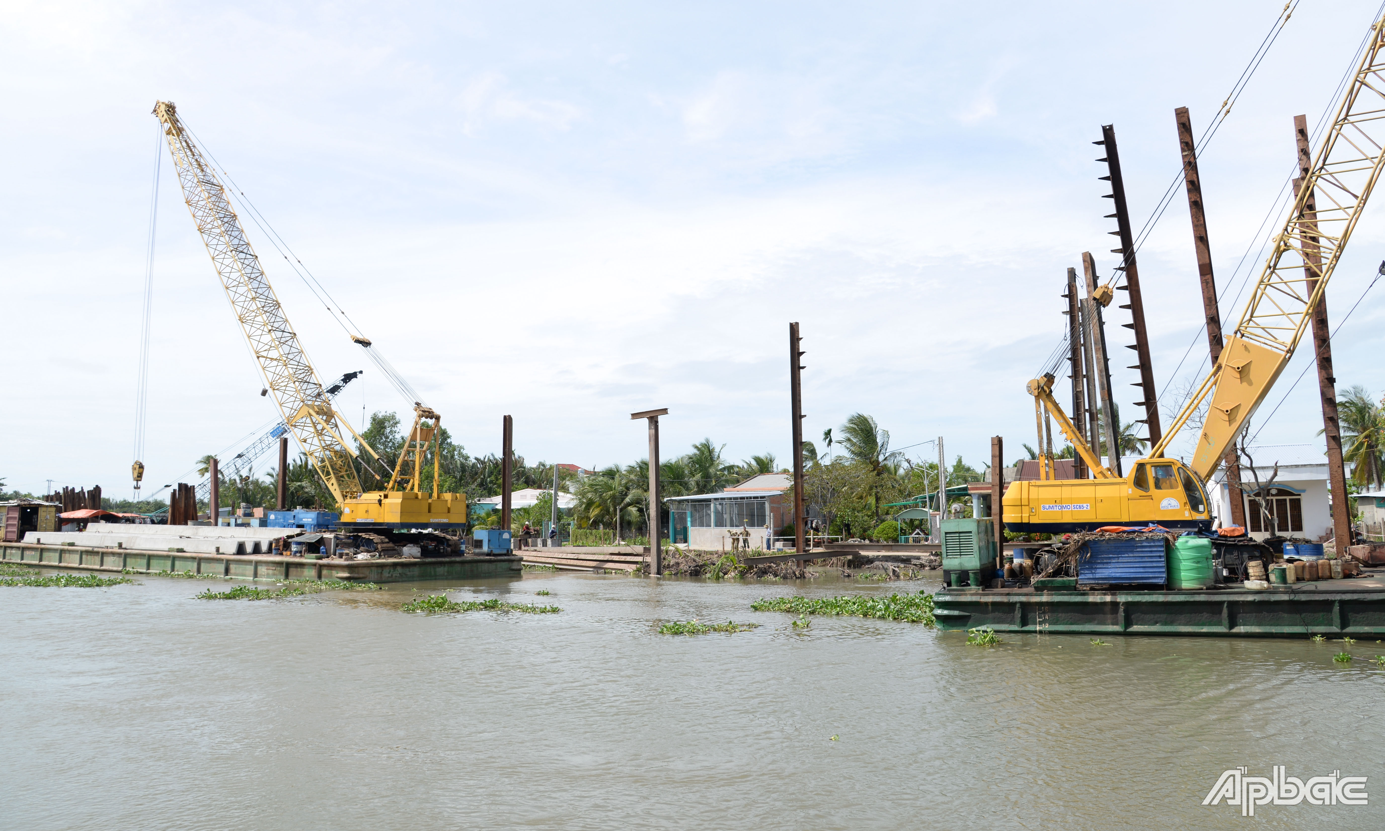 Gói thầu xây dựng phân đoạn 2 đang được tập trung đẩy nhanh tiến độ.