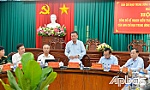 Đoàn kiểm tra số 5 Ban Chỉ đạo Trung ương về phòng, chống tham nhũng, tiêu cực làm việc tại Tiền Giang