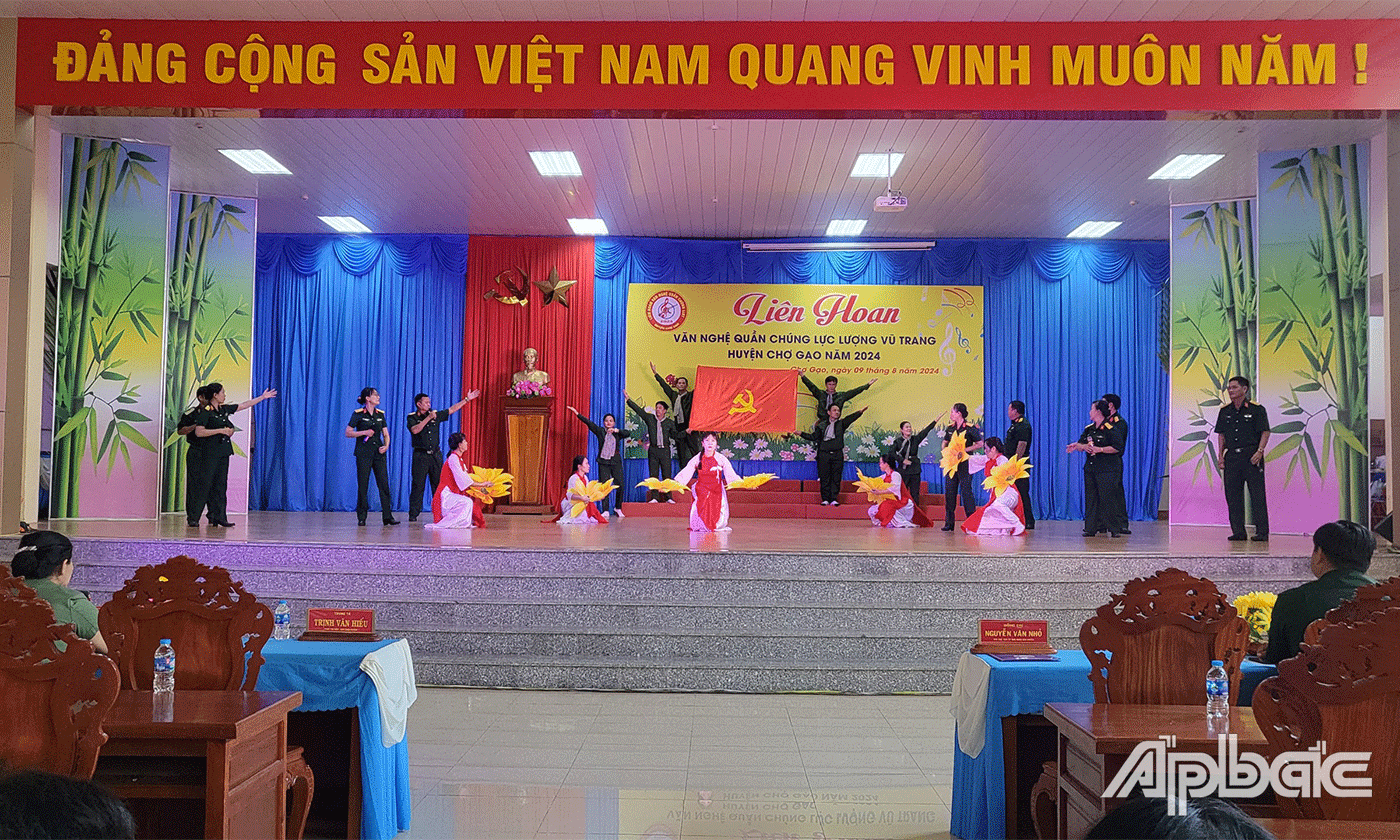 Các tiết mục tham dự Liên hoan.