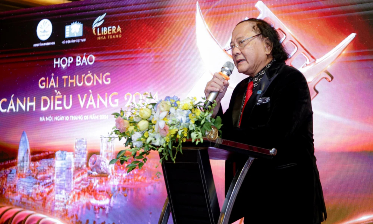 Chủ tịch Hội Điện ảnh Việt Nam Đỗ Lệnh Hùng Tú.