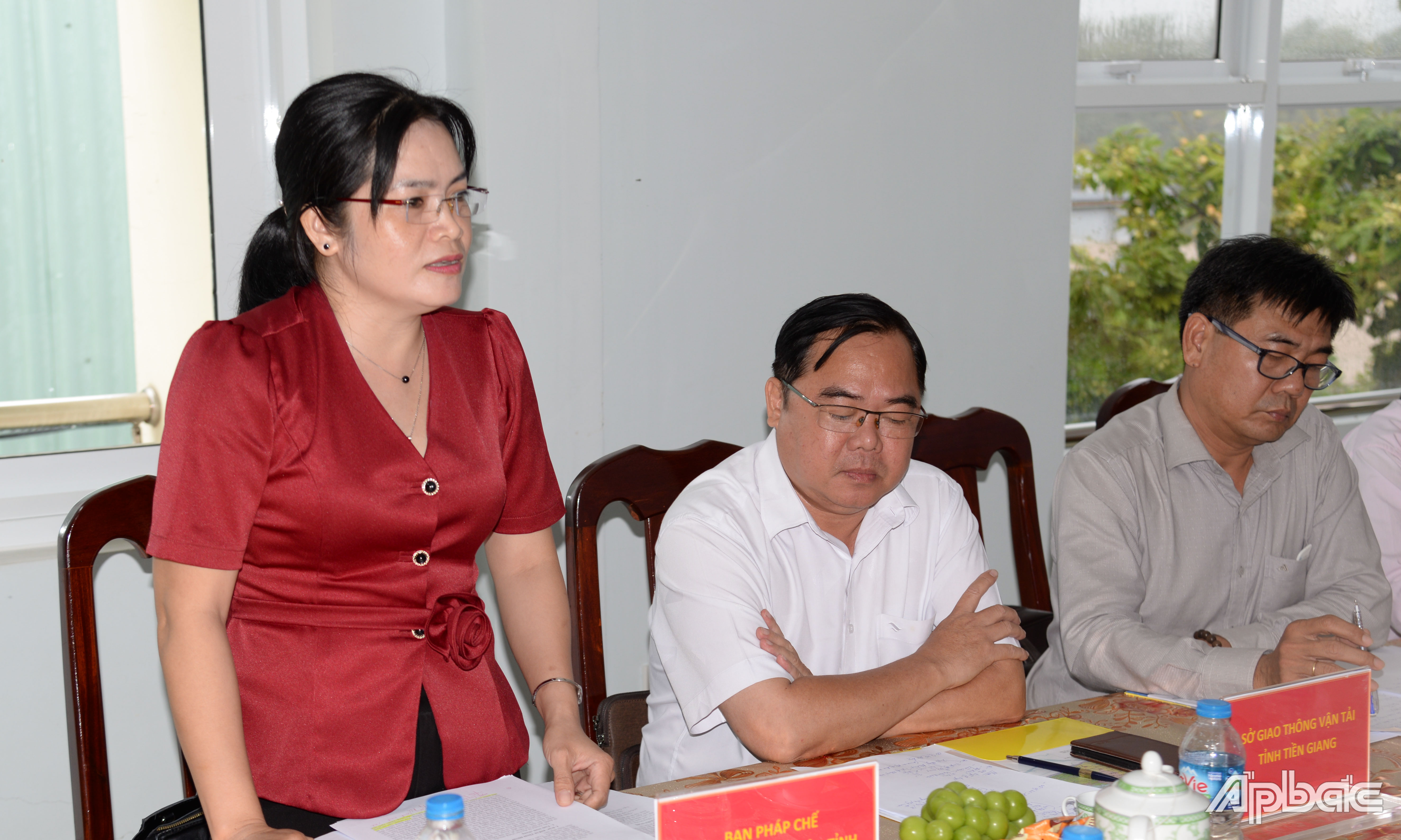 Các thành viên Đoàn giám sát phát biểu ý kiến.
