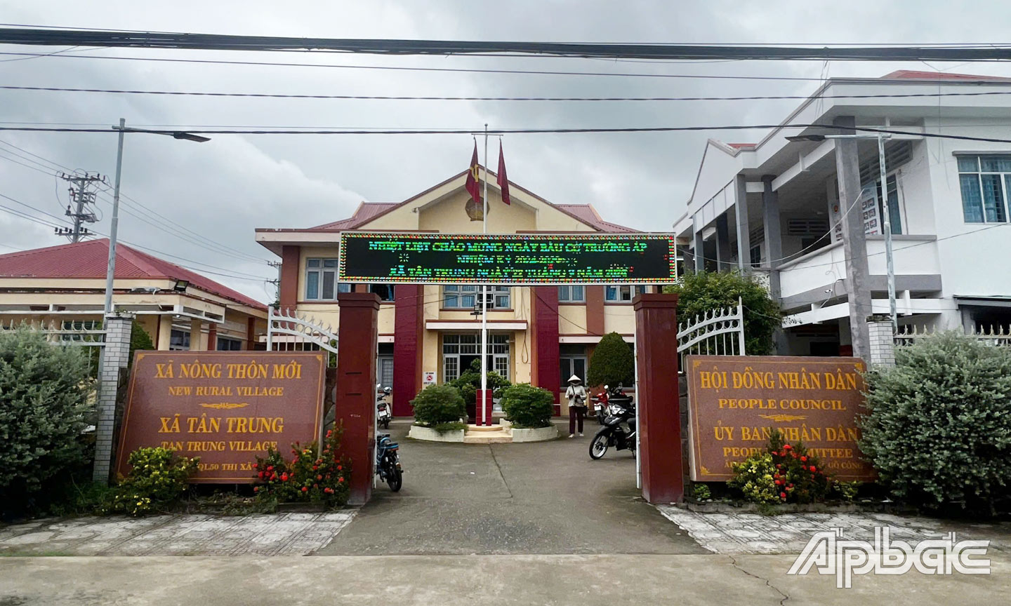 Diện mạo xã Tân Trung khang trang, sạch - đẹp hơn. 