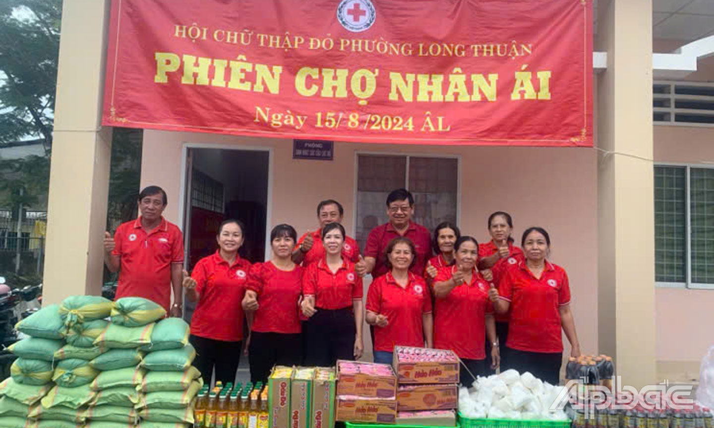Nhóm TNV hội CTD phường Long thuận tỗ chức phiên các phiên chợ nhân ái từ đầu năm 2023.