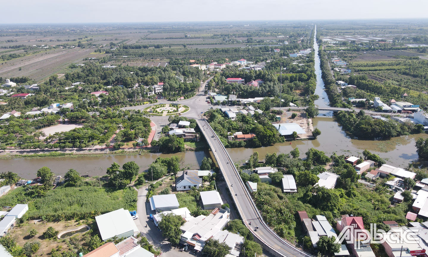 g thôn mới huyện Tân Phước  ngày  càng khởi sắc.