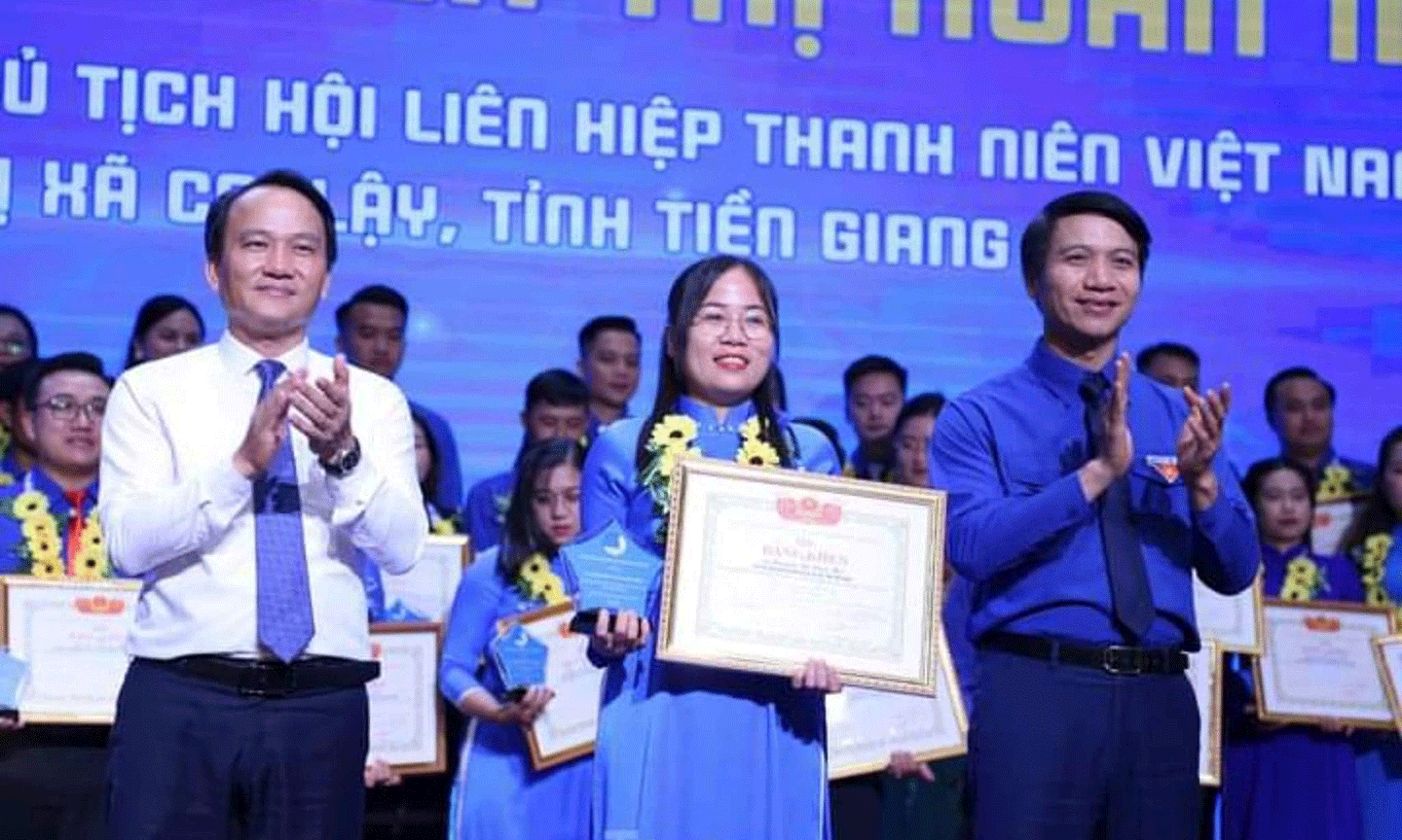 Chủ tịch Hội LHTN Việt Nam Thị xã Cai Lậy Nguyễn Thị Xuân Mai