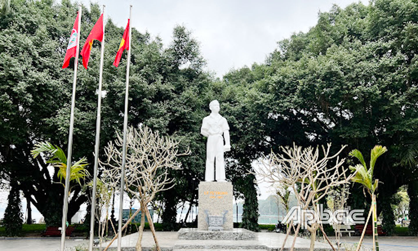 Công trình vườn hoa Lý Tự Trọng ở Hà Nội.                                                                         Ảnh: Tư liệu