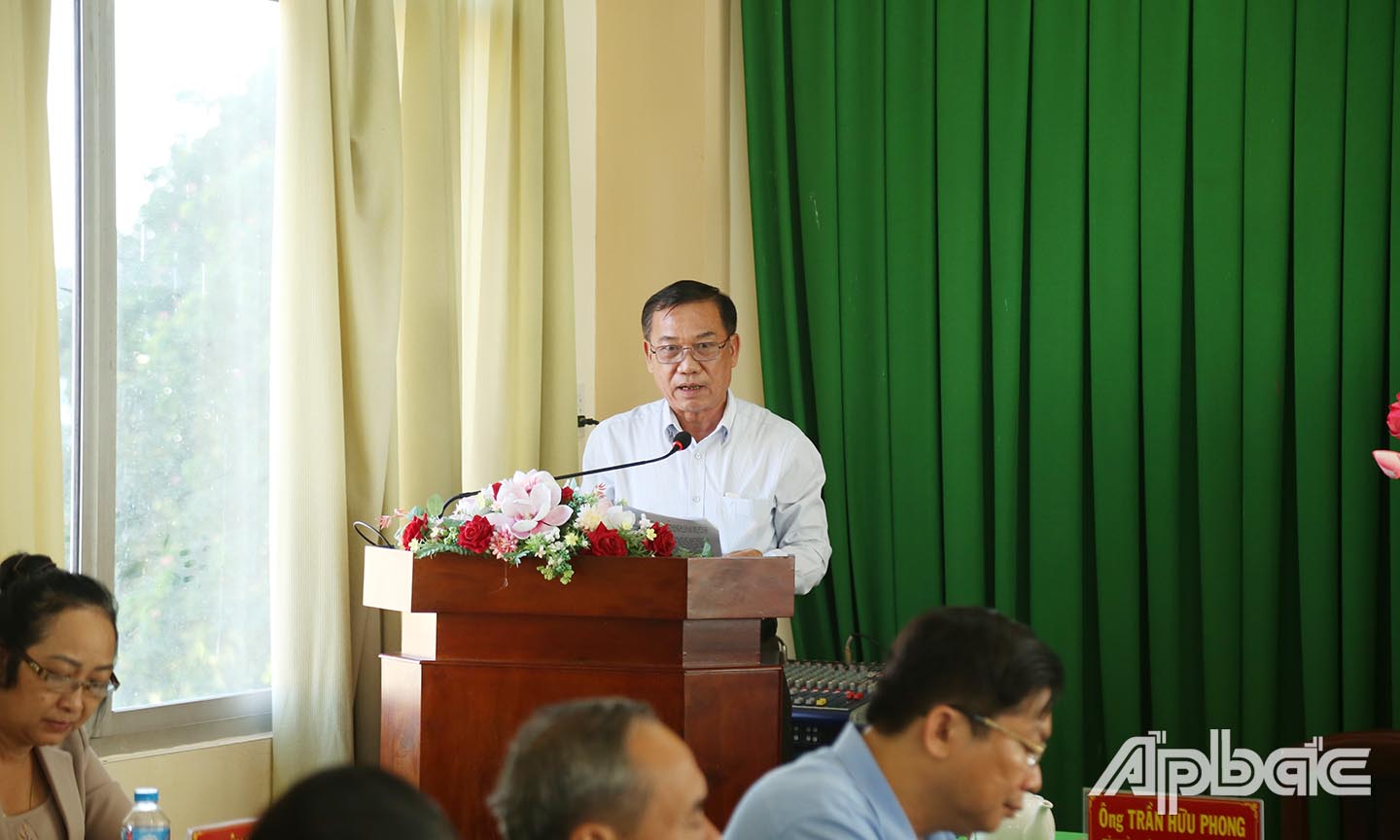 Tỉnh ủy viên, Bí thư Huyện ủy Châu Thành Trần Hữu Phong kiến nghị, đề xuất