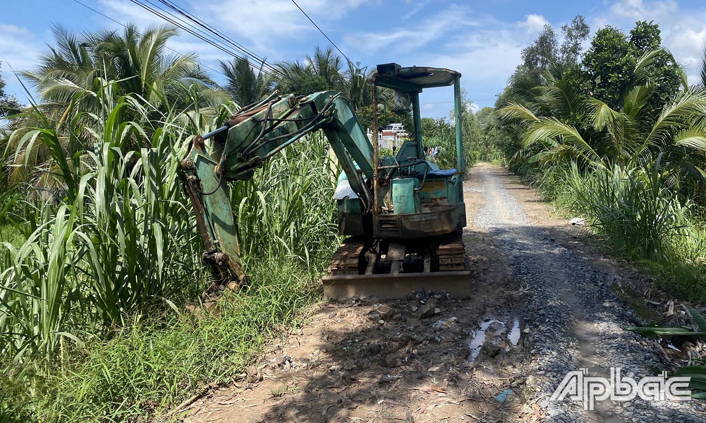 Phương tiện đã tập kết nhiều tháng nay.