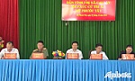 Đại biểu HĐND tỉnh Lê Quang Trí tiếp xúc cử tri xã Mỹ Phước Tây và xã Tân Bình