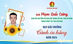 Tiền Giang: Tổng phụ trách Đội Phạm Quốc Cường đạt giải thưởng 