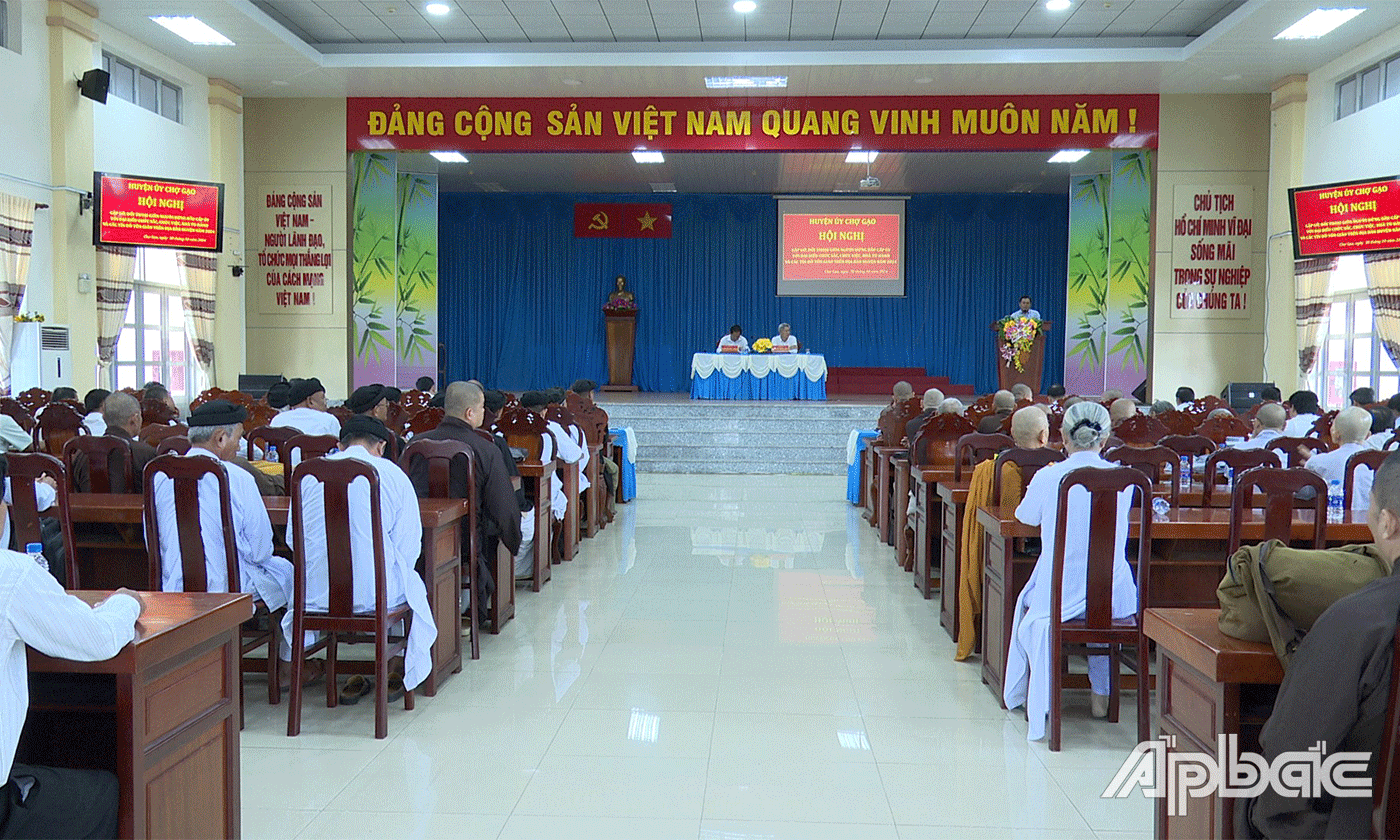 Quang cảnh buổi đối thoại.
