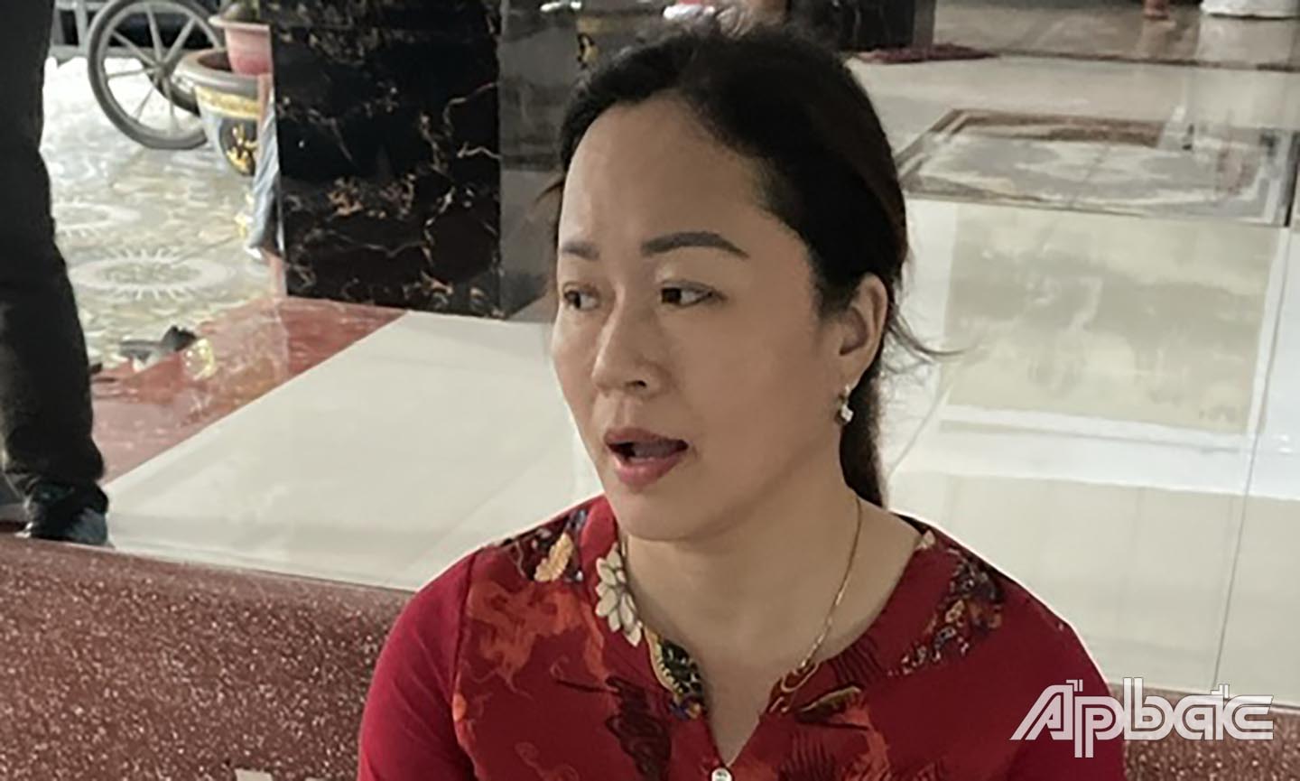 Đặng Thị Chính - đối tượng tổ chức đánh bạc với hình thức thầu lô đề, phạm vi hoạt động rộng, kết nối nhiều đối tượng cấp dưới.
