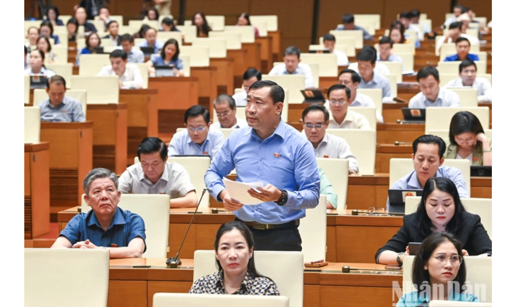 Đại biểu Thạch Phước Bình (đoàn Trà Vinh) bày tỏ băn khoăn với chỉ tiêu giảm cung về ma túy.