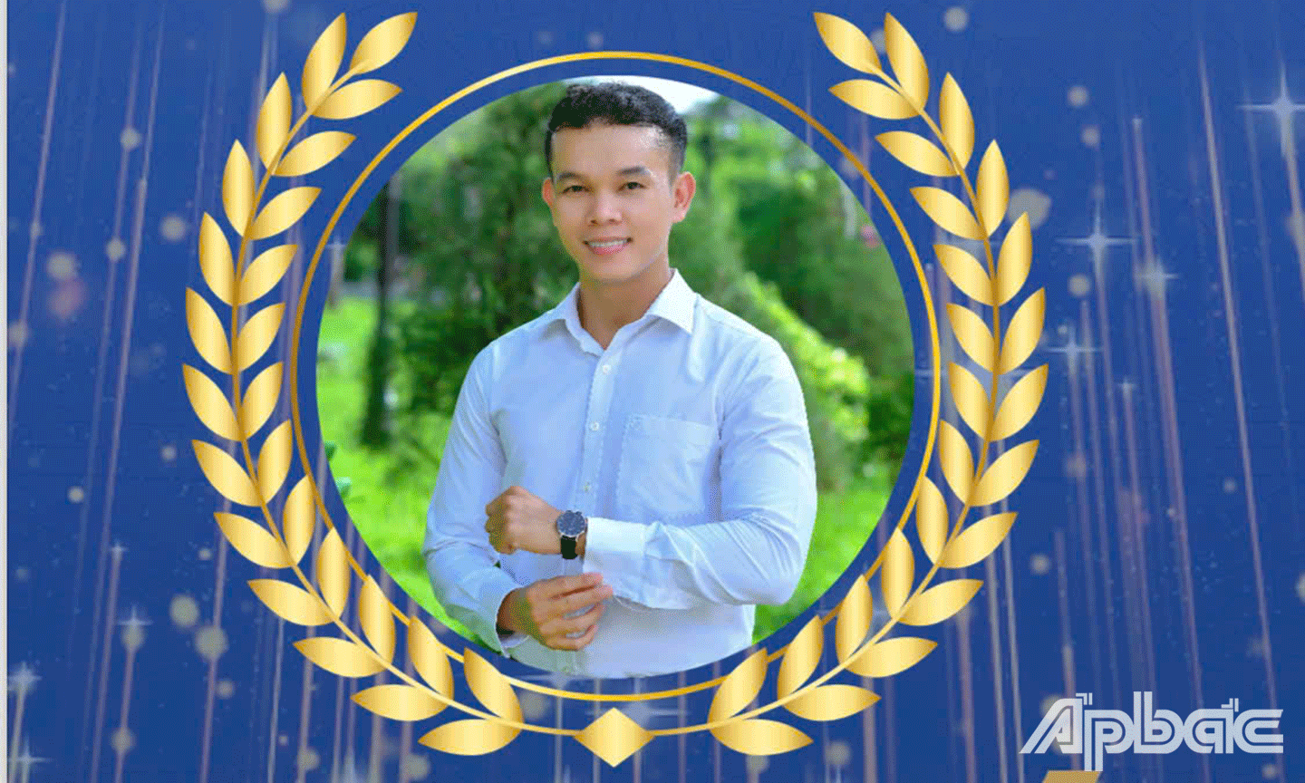 nhà giáo Phạm Quốc Cường Tổng phụ trách Đội Trường Tiểu học Thiên Hộ Dương, TP. Mỹ Tho 