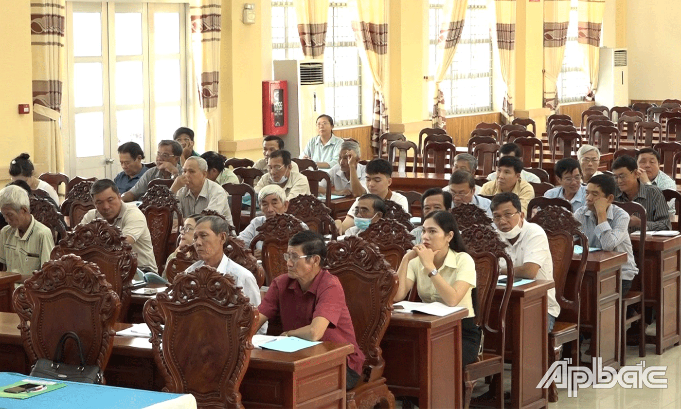 Quang cảnh hội nghị.