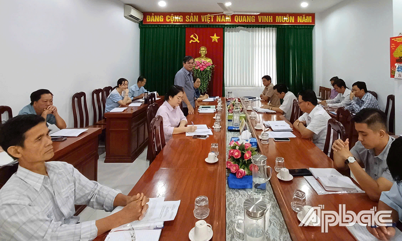 Chi bộ Ban Tổ chức Tỉnh ủy sinh hoạt chuyên đề quý 4 năm 2024