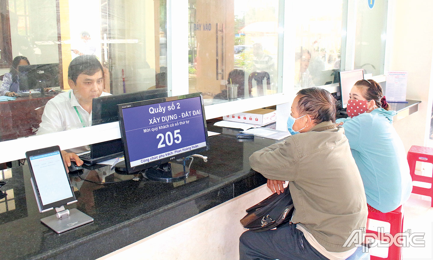 Môi trường làm việc chuyên nghiệp, hiện đại là kết quả của quá trình cải cách hành chính.
