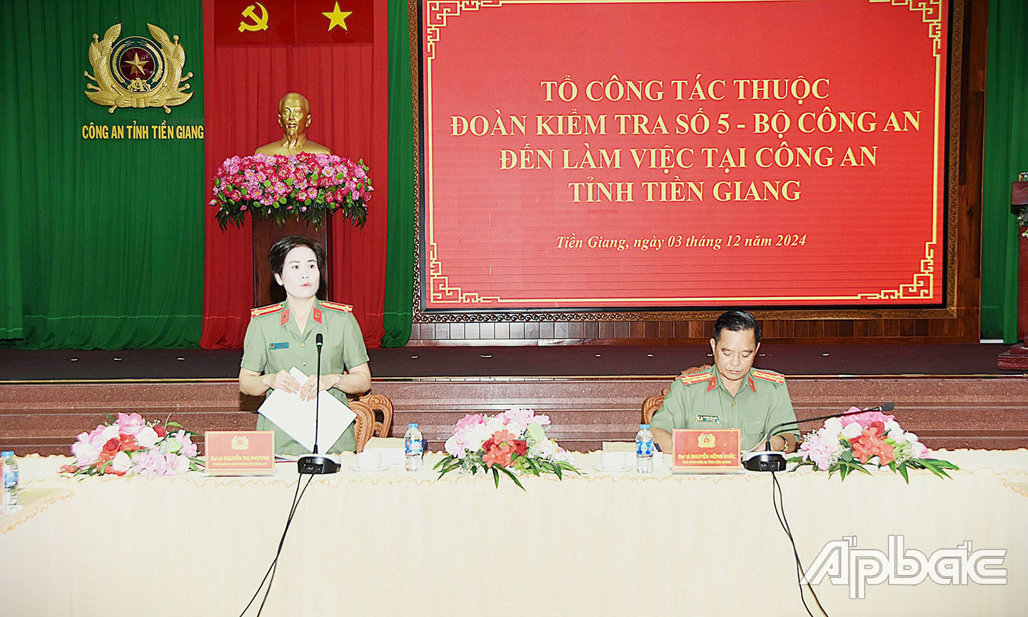 Đại tá Nguyễn Thị Phương, Phó Chánh văn phòng Bộ Công an
