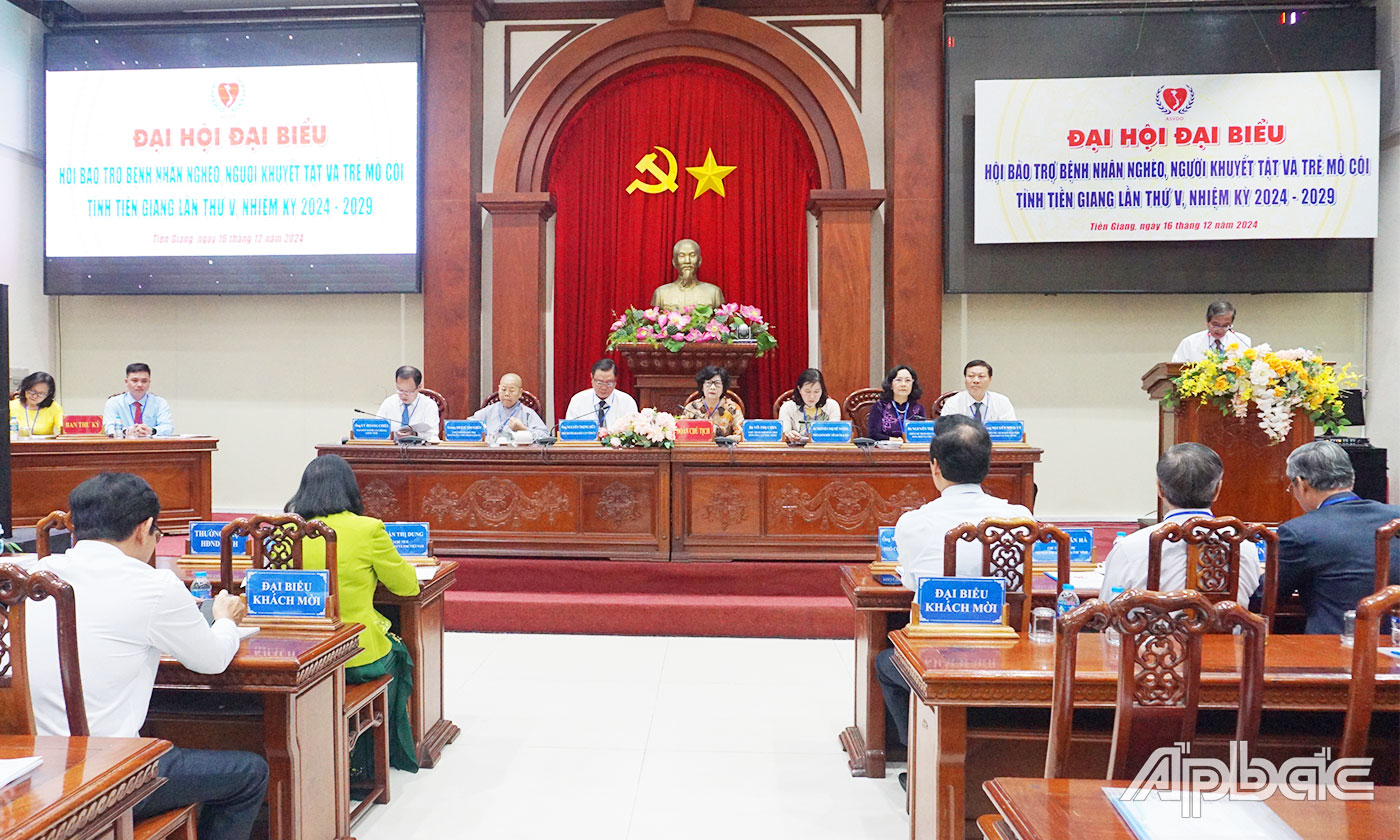 Quang cảnh đại hội. 