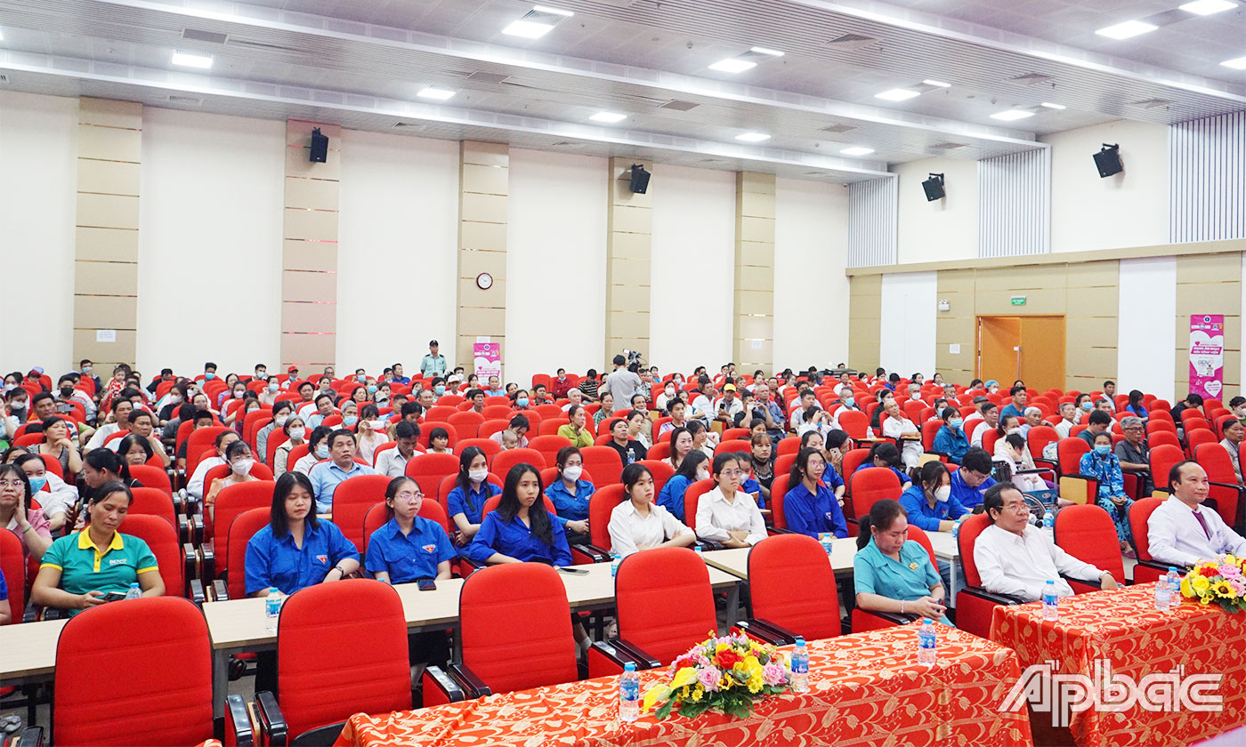 Quang cảnh tại buổi lễ 