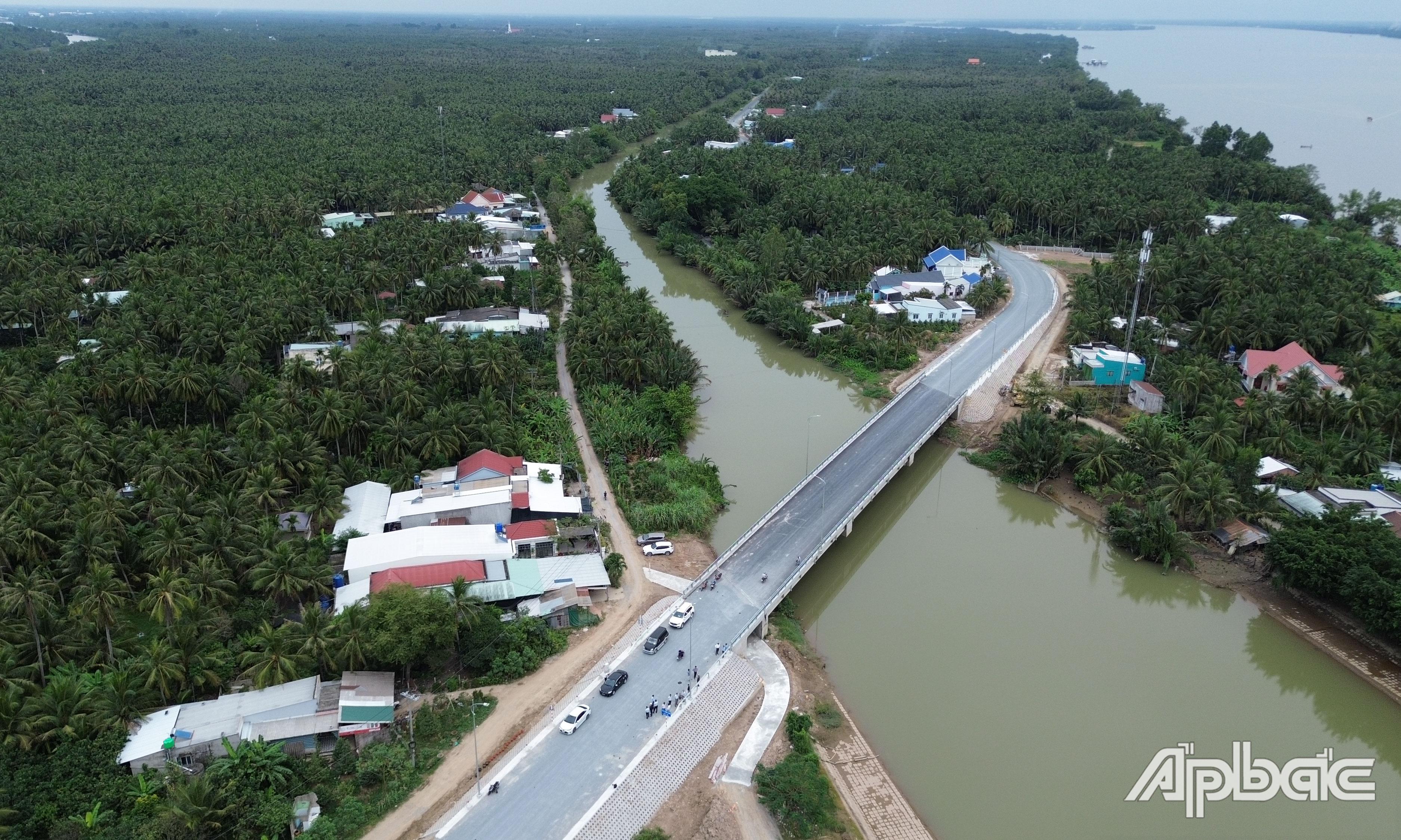 Đường tỉnh 864 đoạn từ cầu Chợ Gạo đến đường tỉnh 877B đã hoàn thành và đưa vào sử dụng.