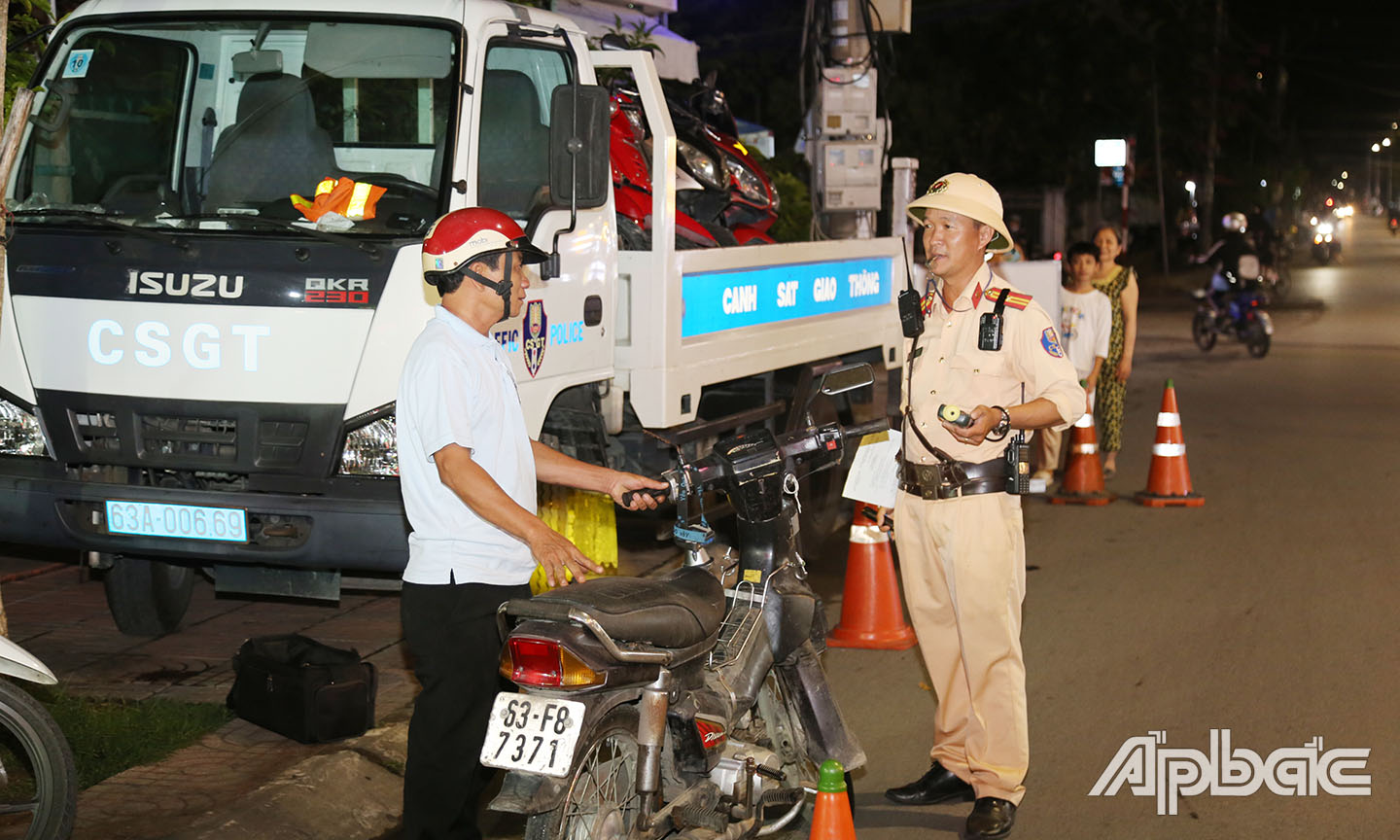 1 trường hợp quay đầu bỏ chạy nhưng bất thành.