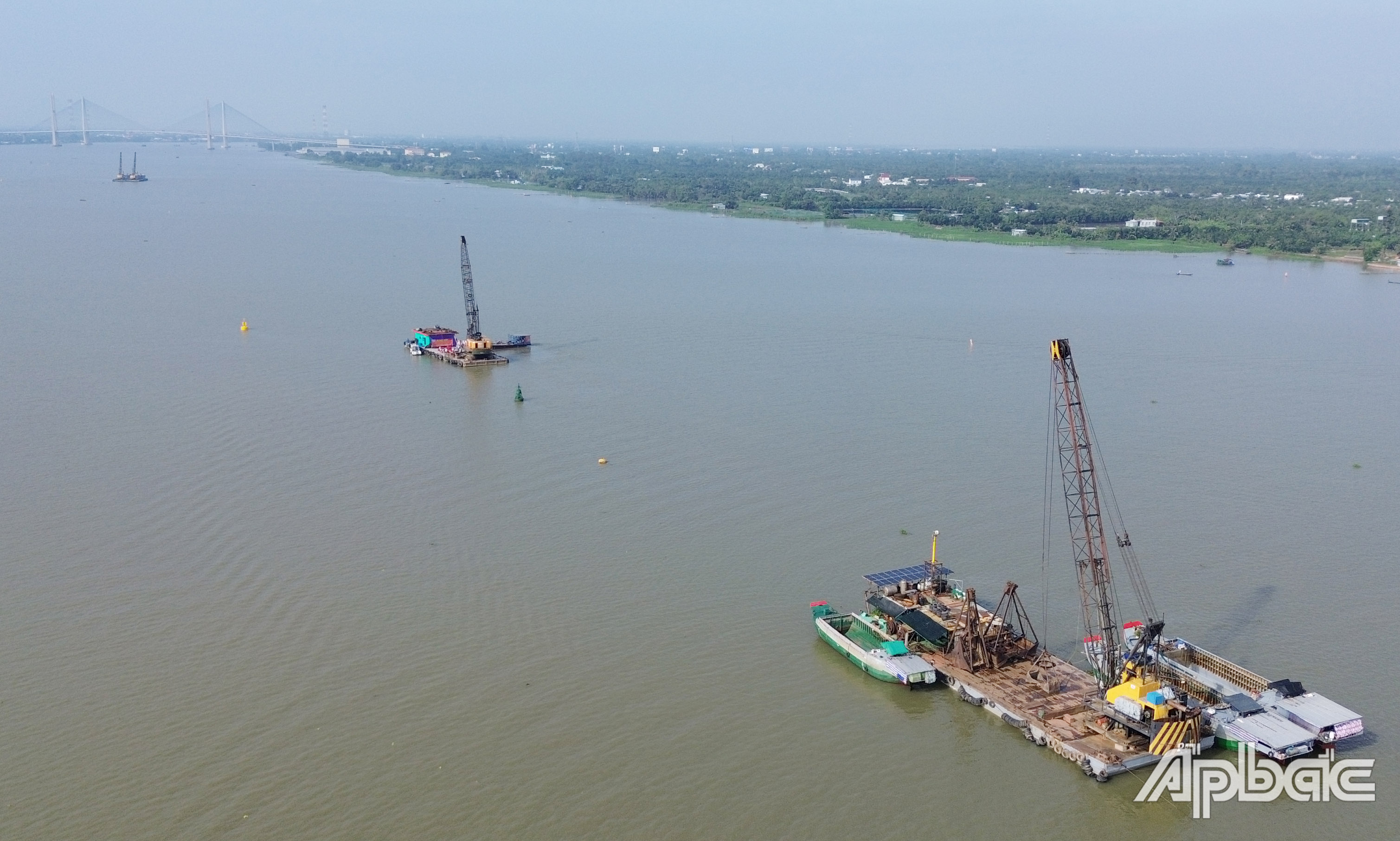 Tiền Giang đã cấp phép khai thác một số mỏ các để phục vụ các dự án giao thông trọng điểm phía Nam.