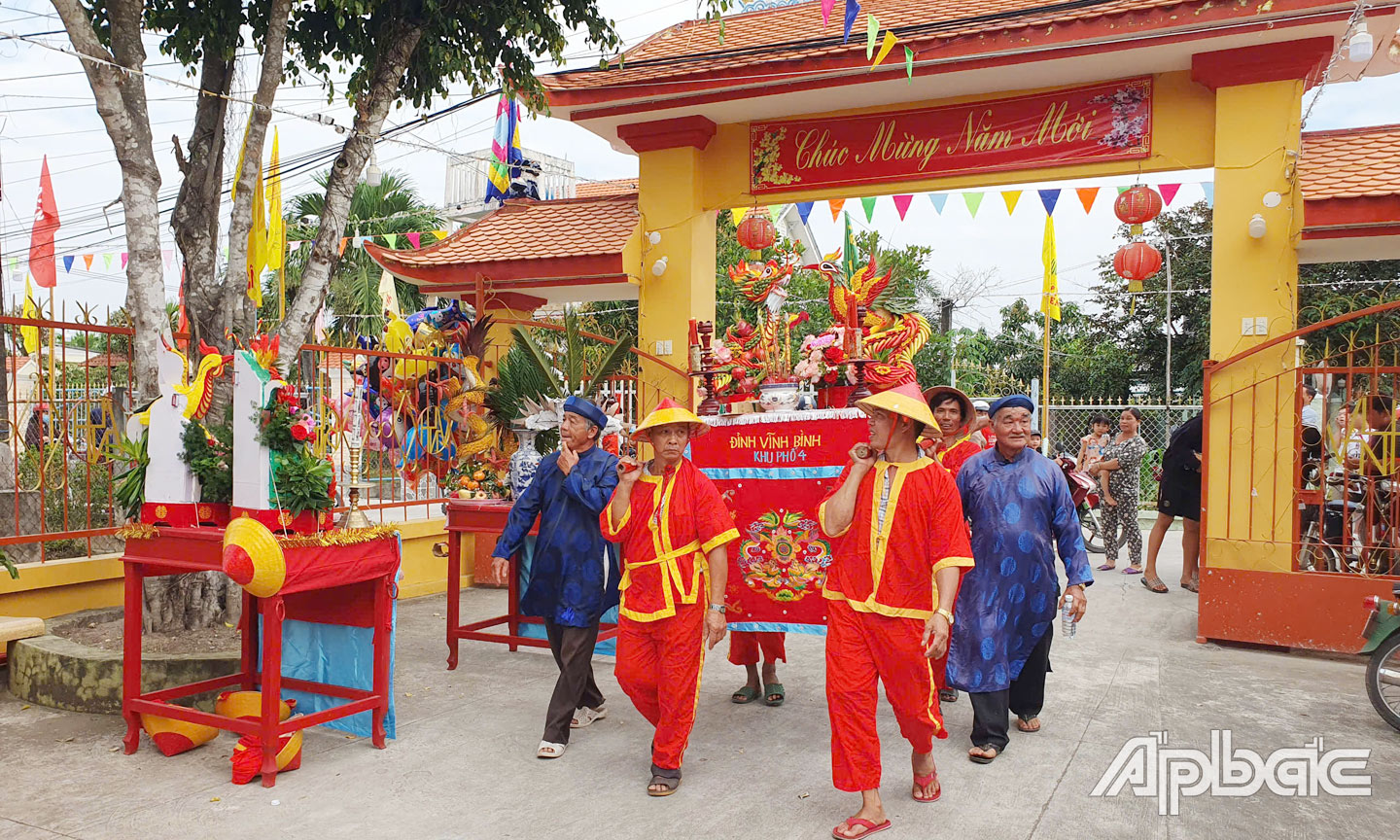 Tưng bừng Lễ hội Kỳ yên đình Vĩnh Bình năm 2025. 