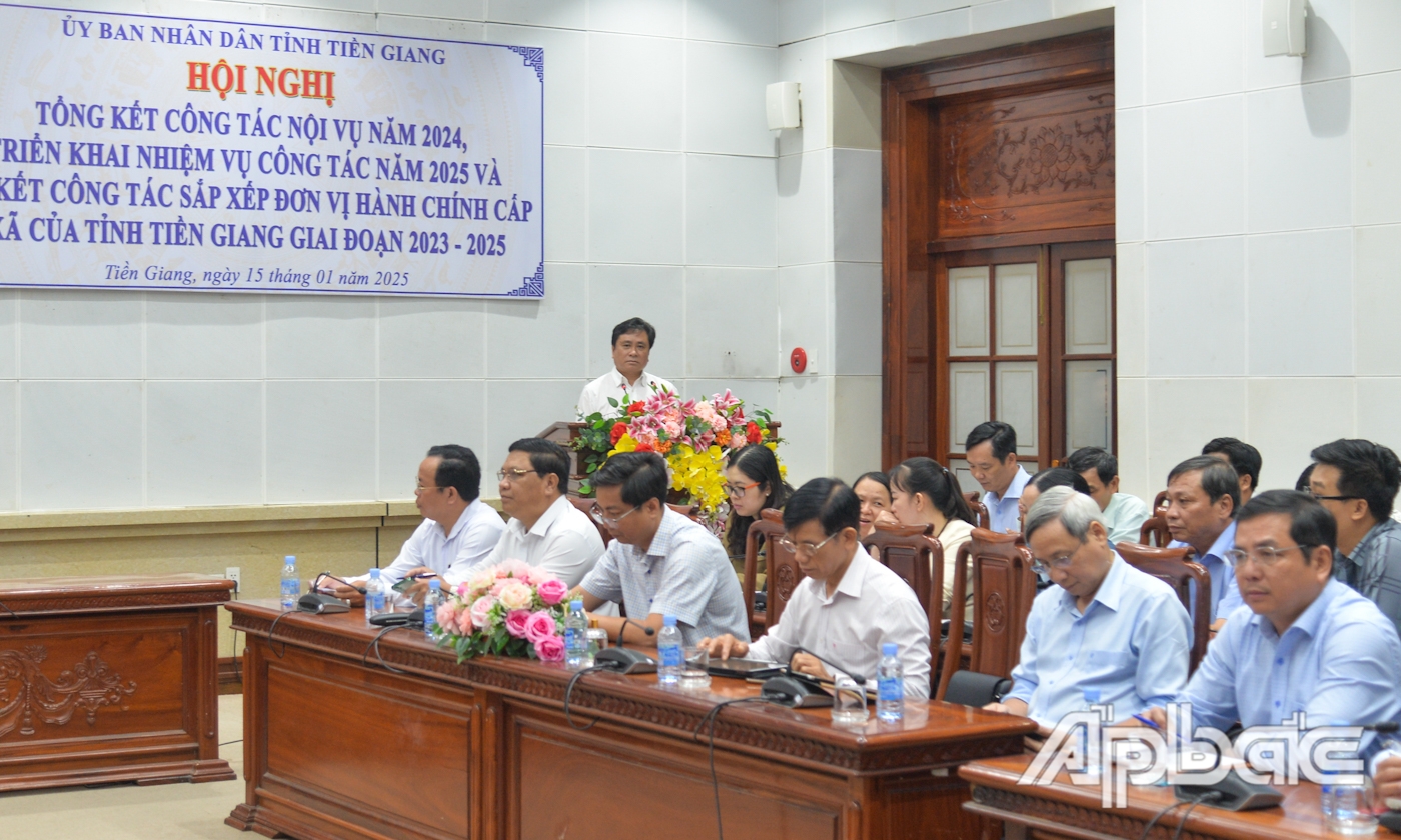 Quang cảnh hội nghị.