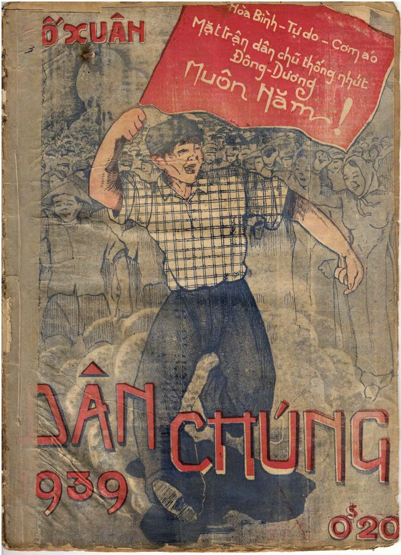 Tờ Dân Chúng xuất bản tại Sài Gòn. Nguồn: Bảo tàng Báo chí Việt Nam.
