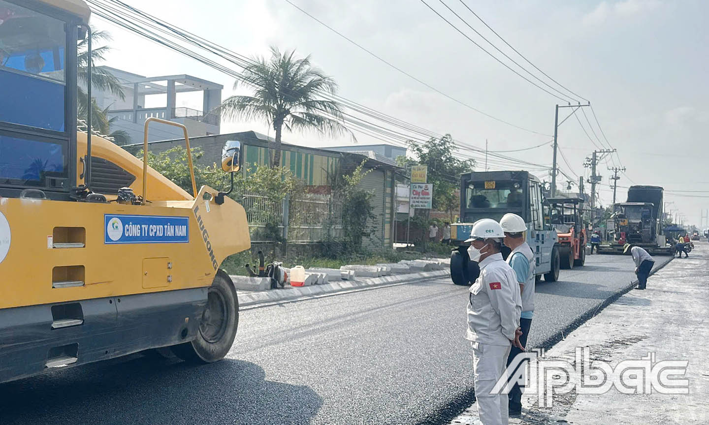 Dụ án cầu Rạch Miễu 2 tại vị trí đường tỉnh 870 B, xã Phước Thạnh, TP.Mỹ Tho