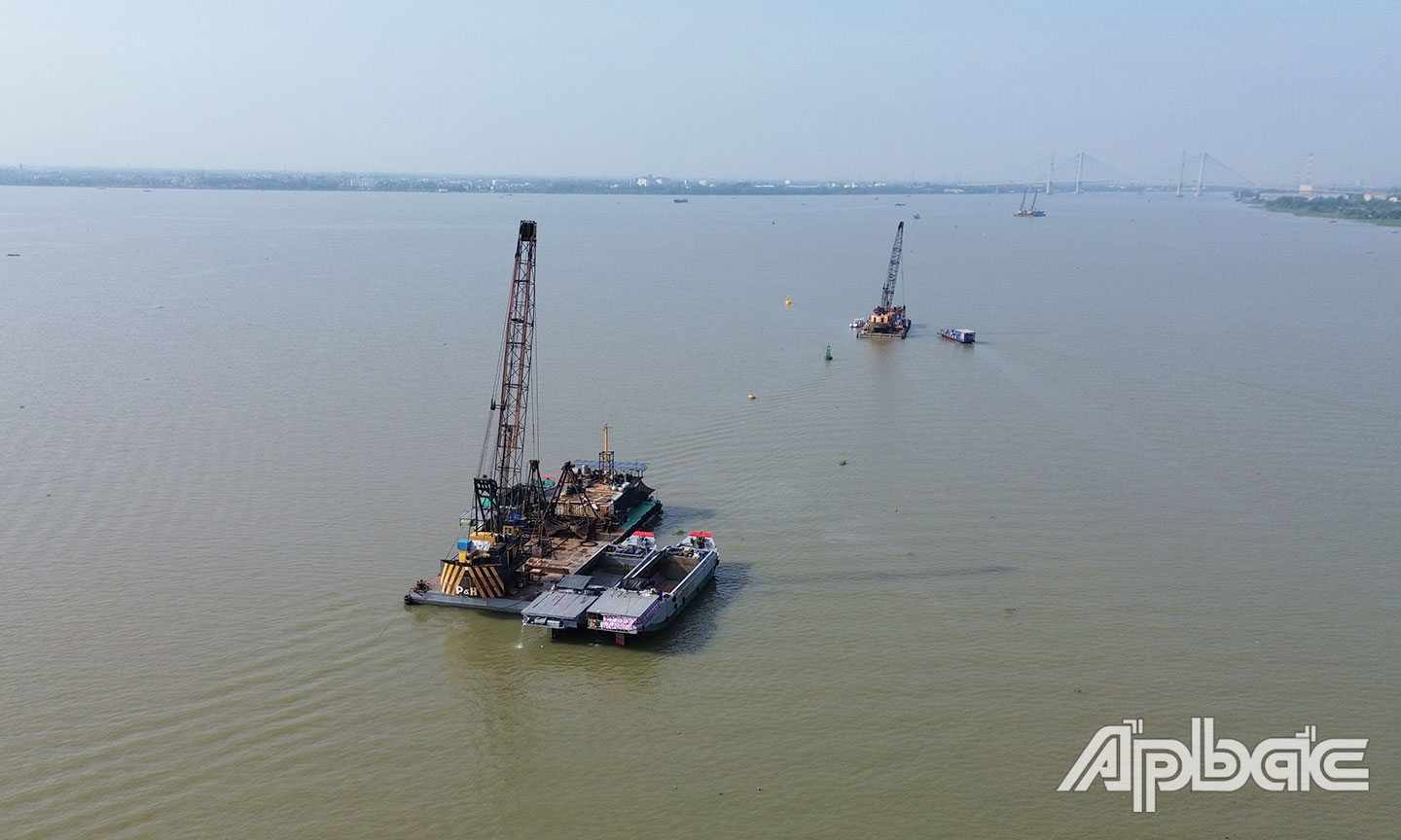 Tiền Giang đã cấp phép khai thác 4 mỏ cát.