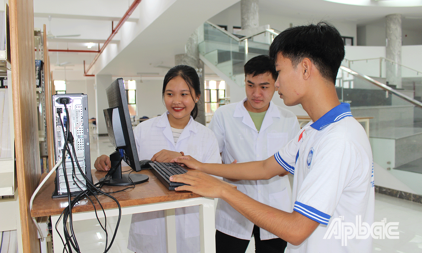 Thời gian qua, Trường Đại học Tiền Giang tập trung đầu tư cơ sở vật chất, nâng cao chất lượng đào tạo. 