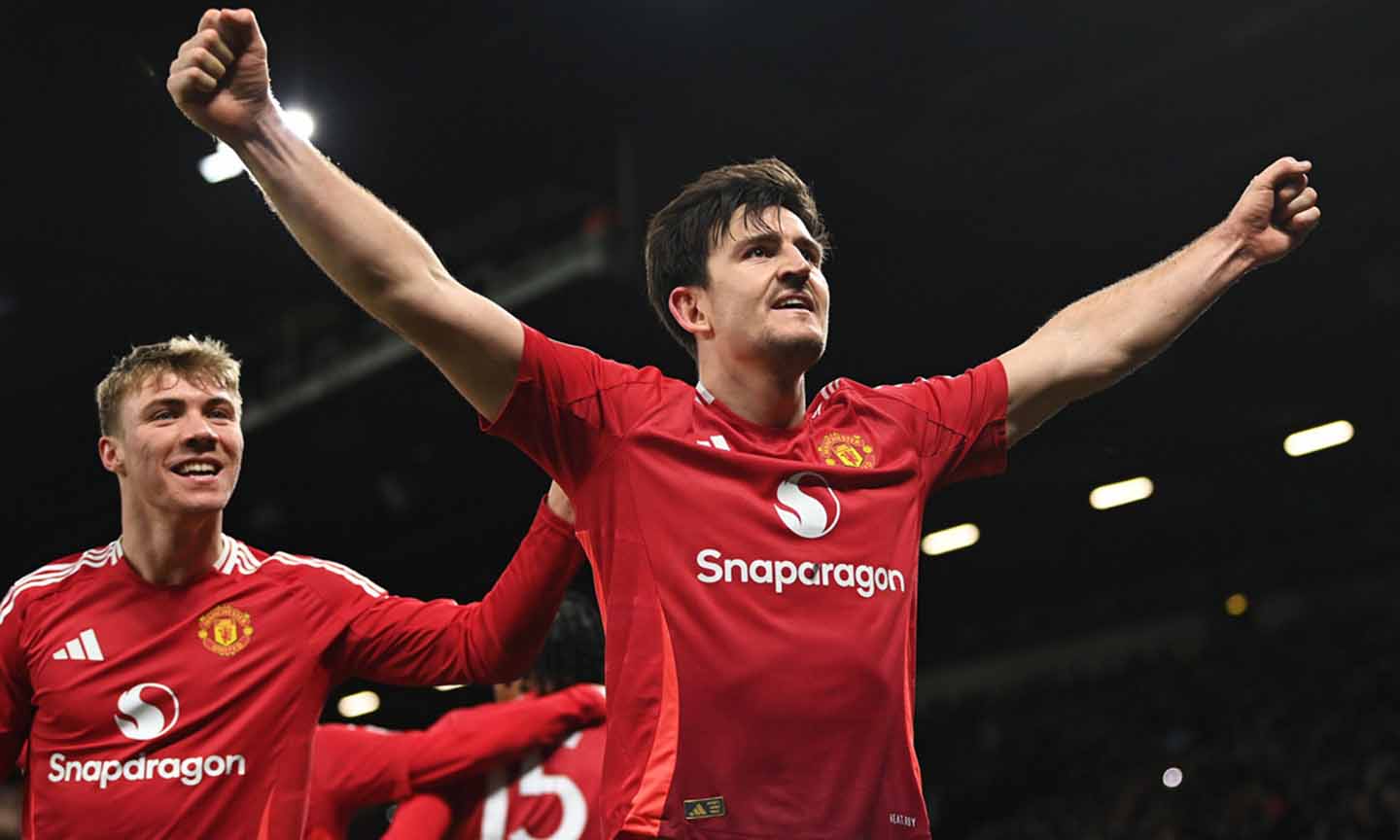 Maguire đang chơi tốt dưới thời HLV Amorim. Ảnh: Vietnamnet.vn