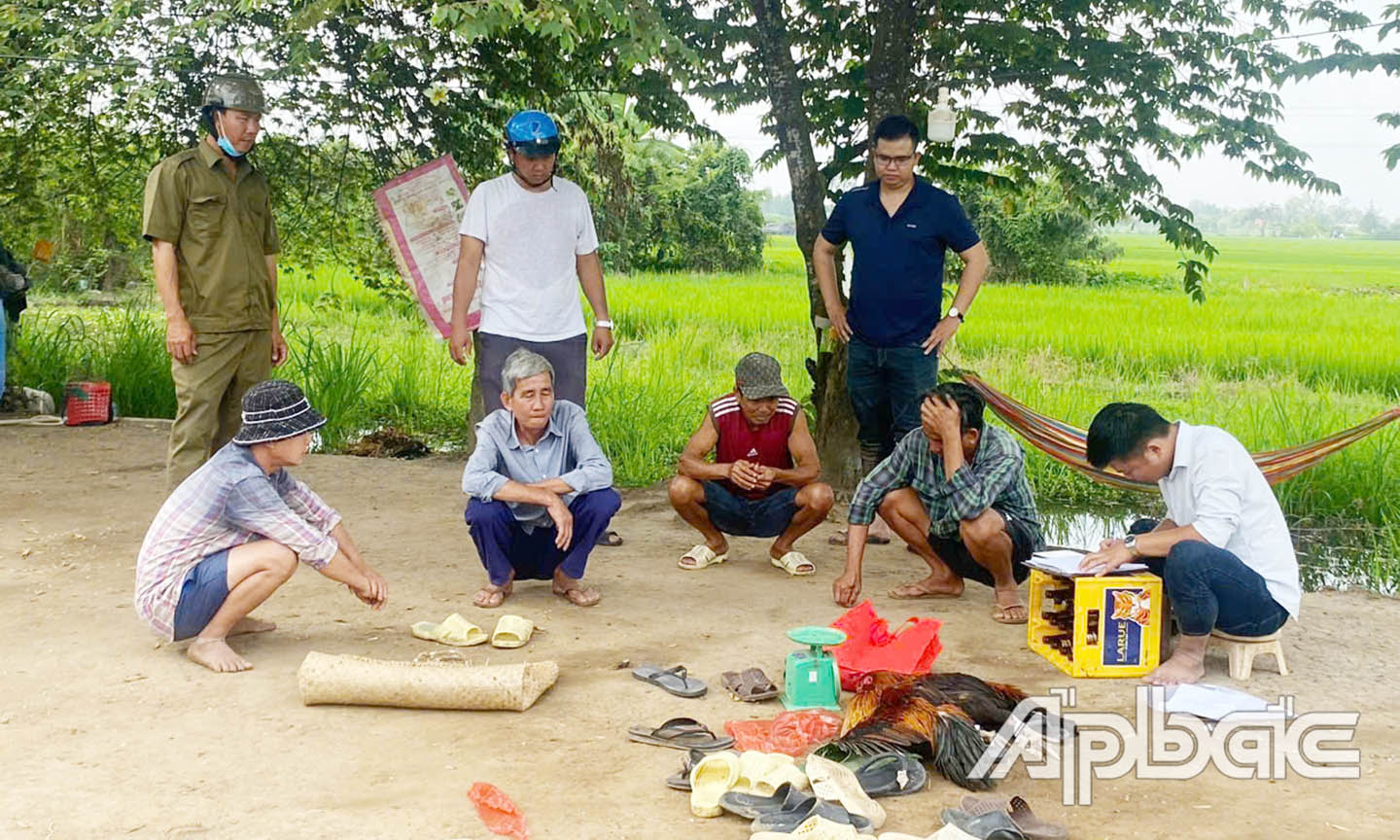 Chủ động triệt phá tụ điểm đánh bạc trong cao điểm Tết Nguyên đán.