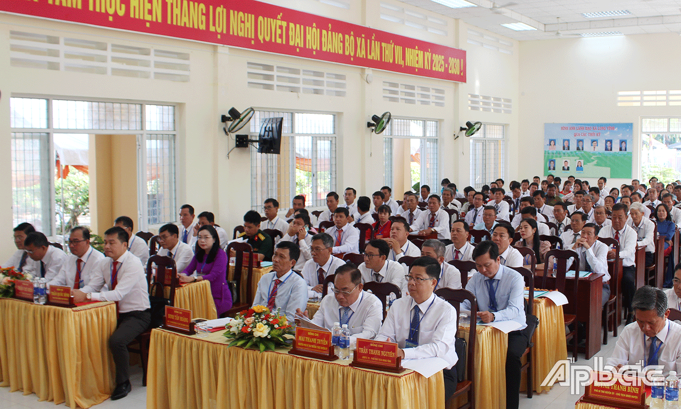 Đại biểu tham dự Đại hội.