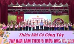 Đồng chí Trần Thanh Nguyên dự Đại hội Cháu ngoan Bác Hồ huyện Gò Công Tây lần thứ XII