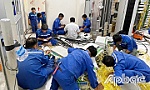 VNPT Tiền Giang nỗ lực khắc phục sự cố cháy