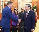 Tổng Bí thư Tô Lâm tiếp Đoàn doanh nghiệp Hội đồng Kinh doanh Hoa Kỳ - ASEAN