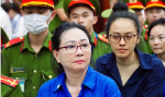 Bà Trương Mỹ Lan hầu tòa phúc thẩm trong vụ án lừa đảo trái phiếu