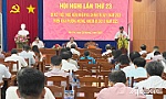 Quý I-2025, Thành ủy Mỹ Tho lãnh đạo thực hiện tốt các chỉ tiêu, nhiệm vụ đề ra