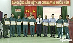 TP. Gò Công và huyện Tân Phú Đông: Công bố quyết định tổ chức biên chế Dân quân tự vệ