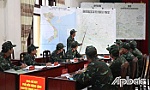 Huyện Chợ Gạo: Diễn tập chuyển trạng thái sẵn sàng chiến đấu