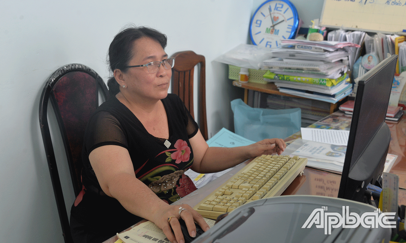Chị Cao Thị Phương Đông.