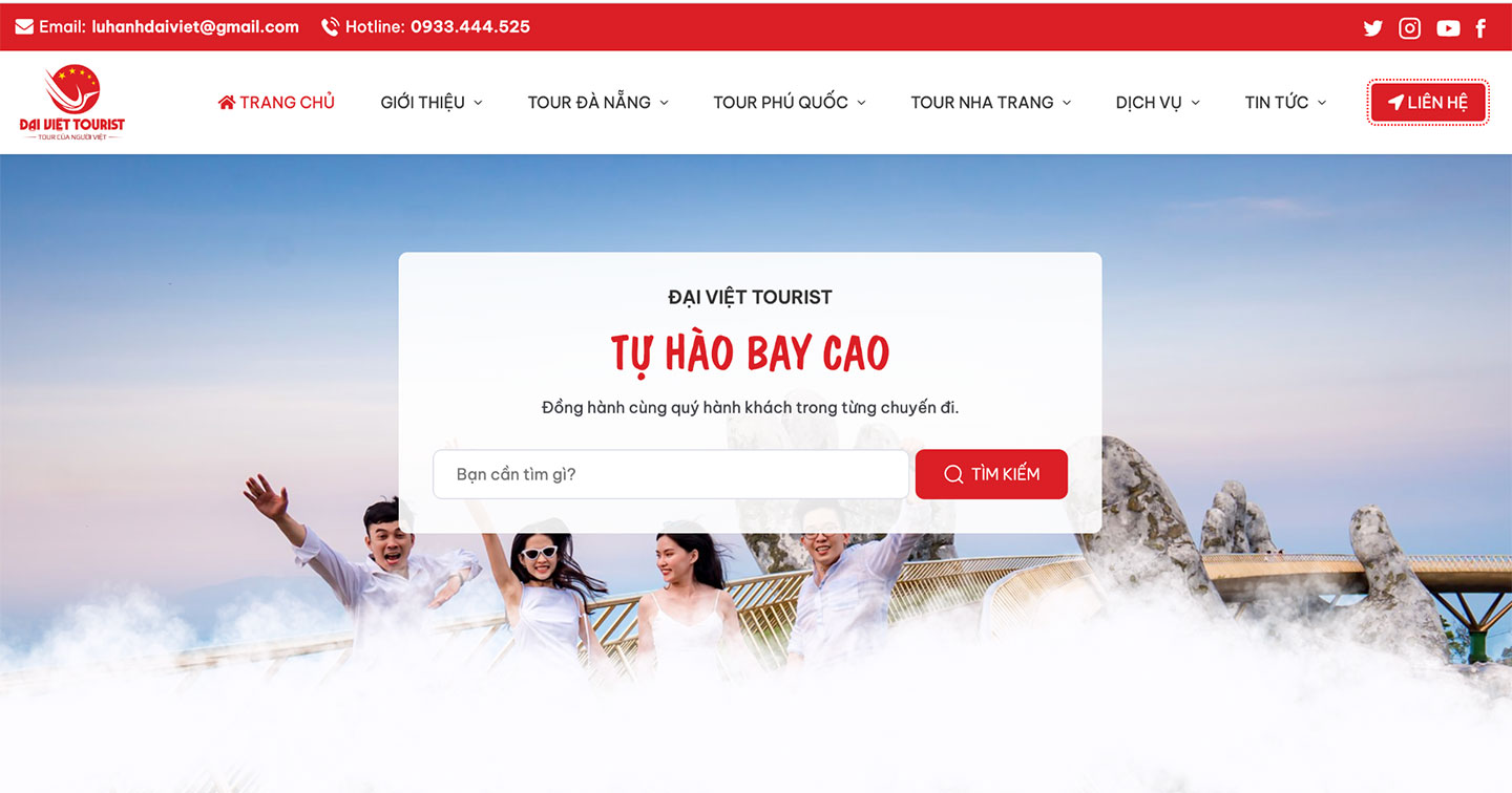 Nhắc đến công ty du lịch, không thể bỏ qua Đại Việt Tourist.