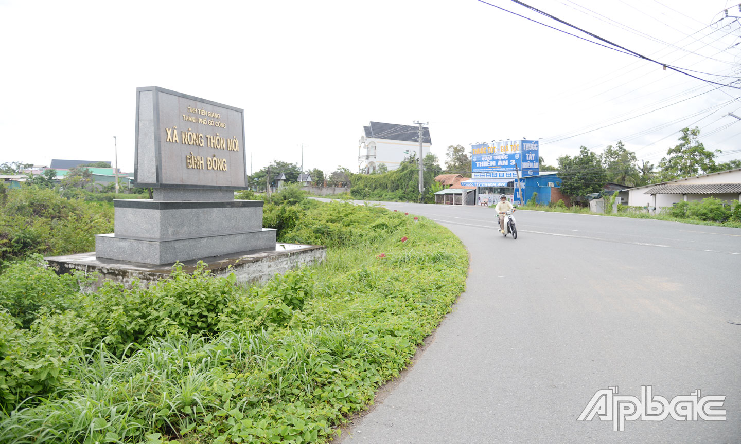 Hiện TP. Gò Công đang tập trung đẩy nhanh tiến độ giải phóng mặt bằng KCN Bình Đông. 