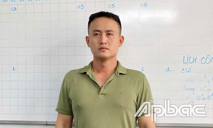 Thông lúc bị bắt giữ.
