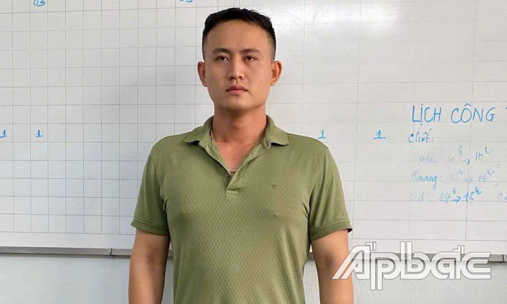 Thông lúc bị bắt giữ.