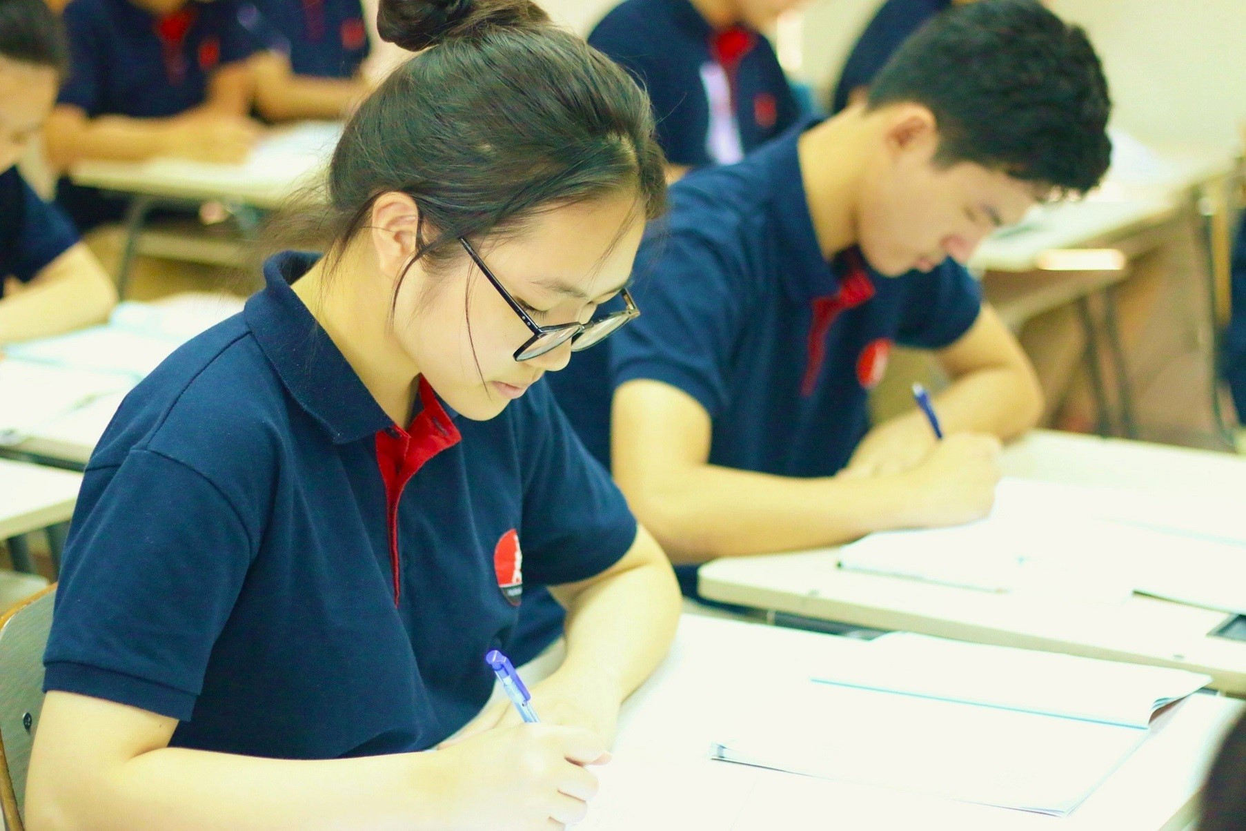 Sau 1 tháng triển khai Thông tư 29, Bộ GD-ĐT tính đưa kết quả “tự học” thành mục tiêu thi đua, đánh giá. Ảnh minh họa: Thanh Hùng