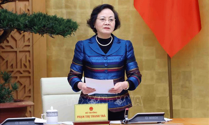 Bộ trưởng Bộ Nội vụ Phạm Thị Thanh Trà. Ảnh: Phạm Kiên/TTXVN